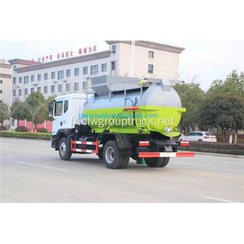 Dongfeng 8.5CBM capacité de réservoir de camion à ordures